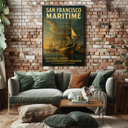 San Francisco Maritime Museum Poster