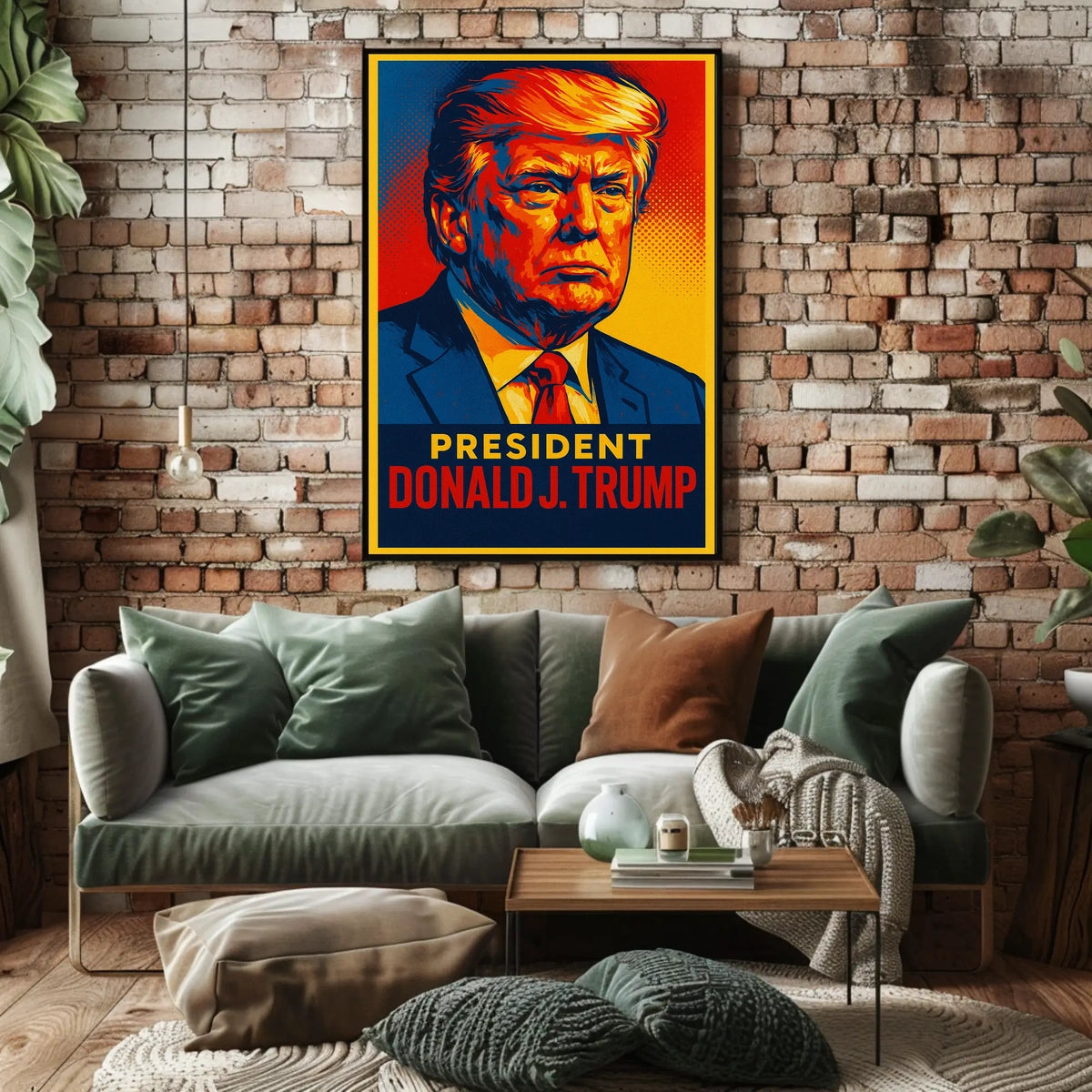 Donald J. Trump President Poster