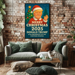 Donald Trump 47th President Poster
