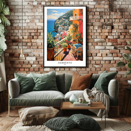 Sorrento Coastal Beauty Poster