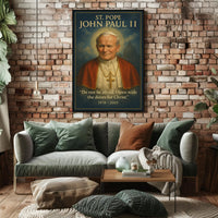 St. Pope John Paul II Poster PosterGoat