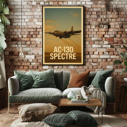 Ac-130 Spectre Poster