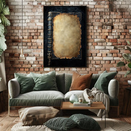 Antique Book Design Art Print Heritage Poster