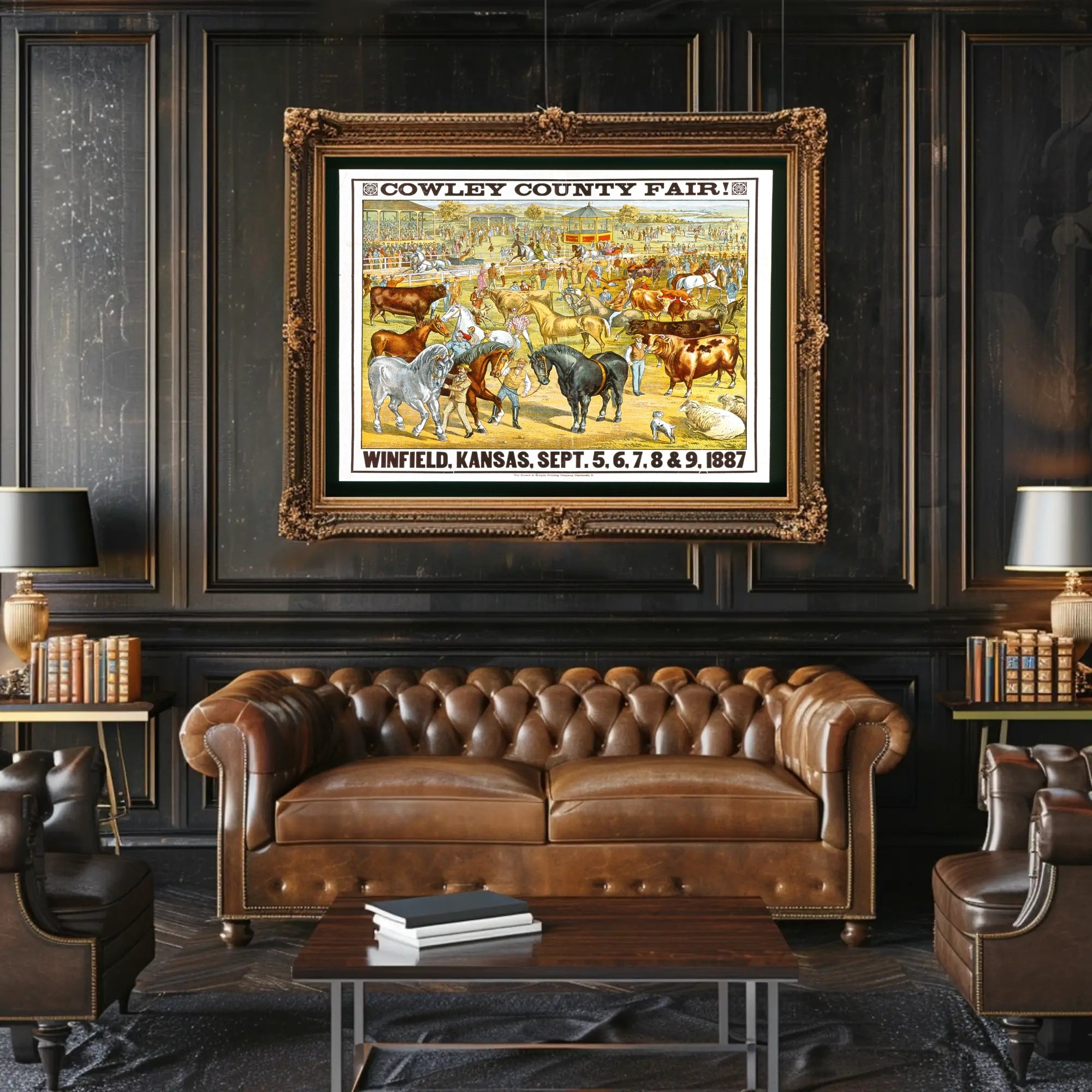 Cowley County Fair 1887 Poster