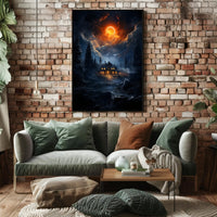 Enchanted Nightscape Poster