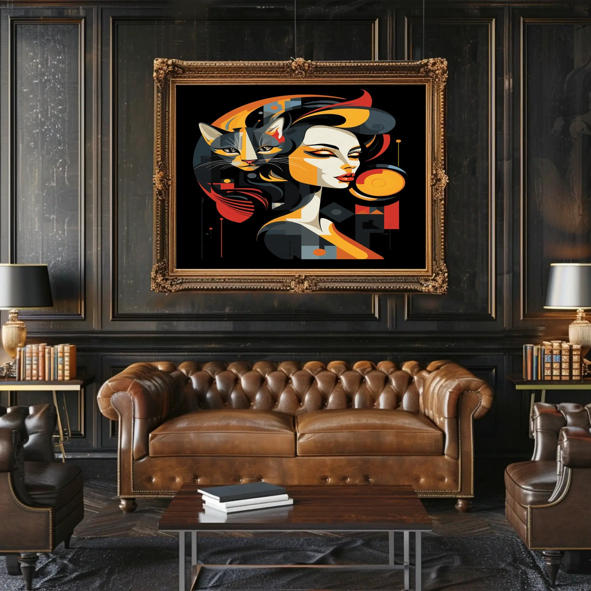 Abstract Harmony Abstract Poster