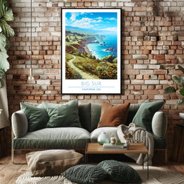Scenic Big Sur Poster