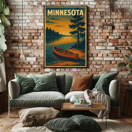 Minnesota Wilderness Poster