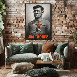 Jim Thorpe Athletic Legend Poster