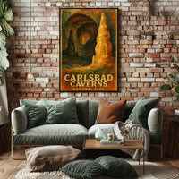 Carlsbad Caverns National Park Poster