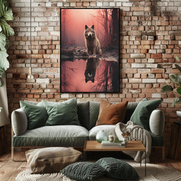 Reflections Of The Wild Poster PosterGoat