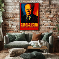 Gerald Ford Presidential Term Poster