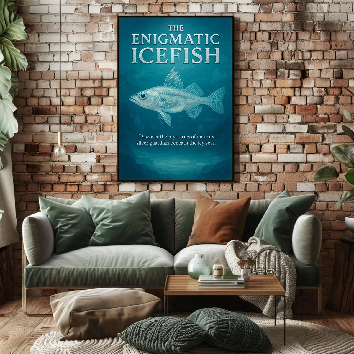 The Enigmatic Icefish Poster