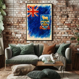The Falkland Islands Flag Poster