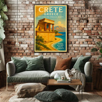 Discover Crete, Greece Poster