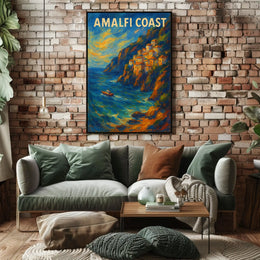 Amalfi Coast Poster