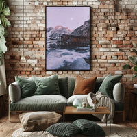 Serene Alpine Twilight Escape Landscape National Park Poster