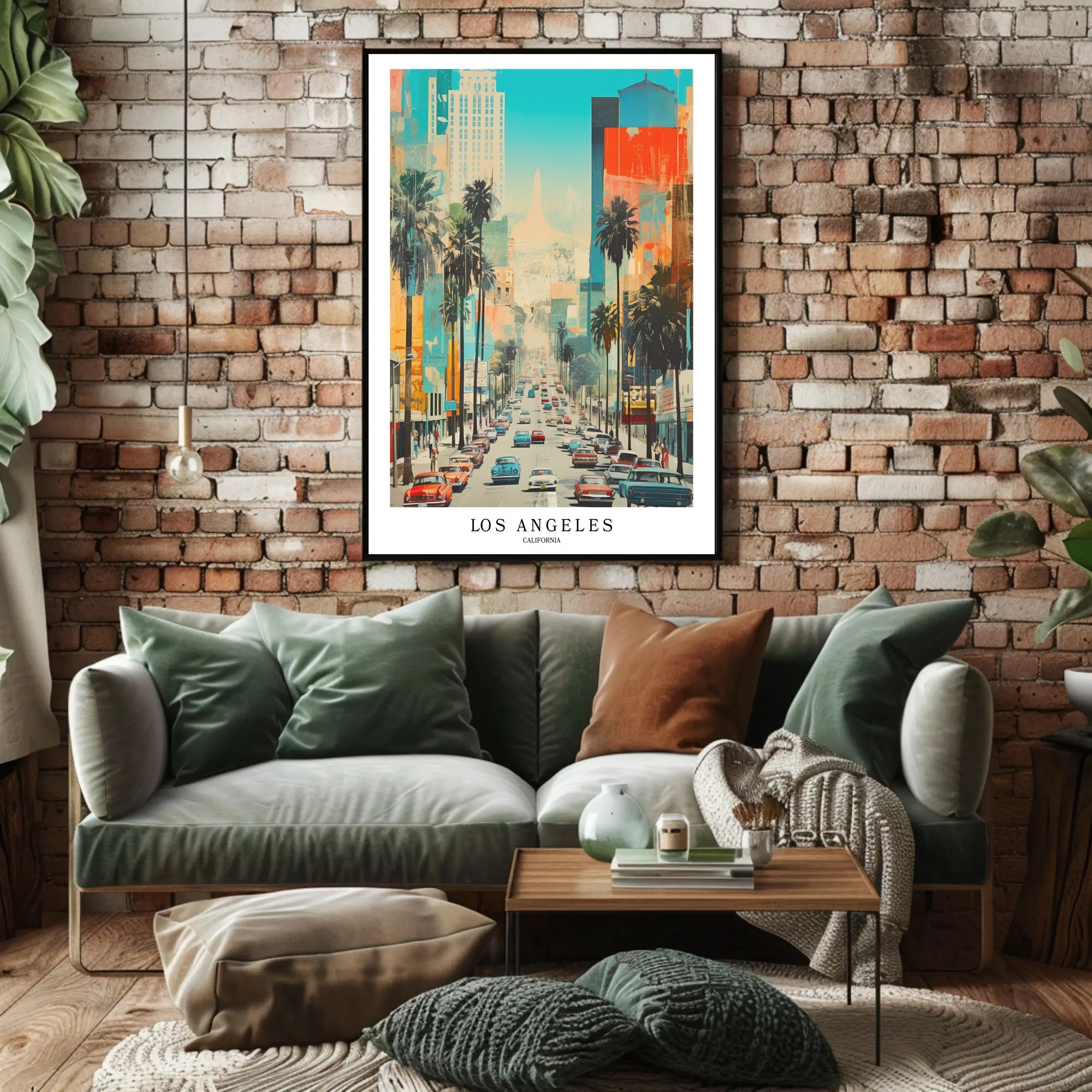 Los Angeles Vibes Poster PosterGoat