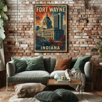 Fort Wayne, Indiana Poster