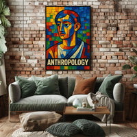 Anthropology Mosaic Poster