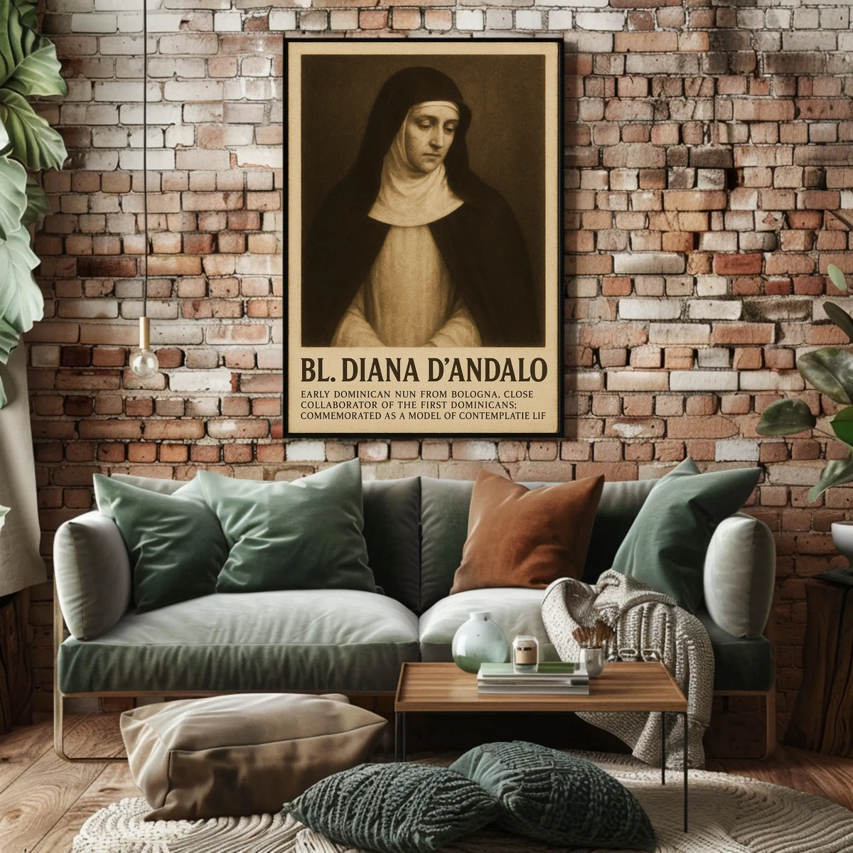 Bl. Diana DAndalo Model Of Poster