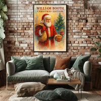 Santa Claus Vintage Charm Christmas Cultural Heritage Poster
