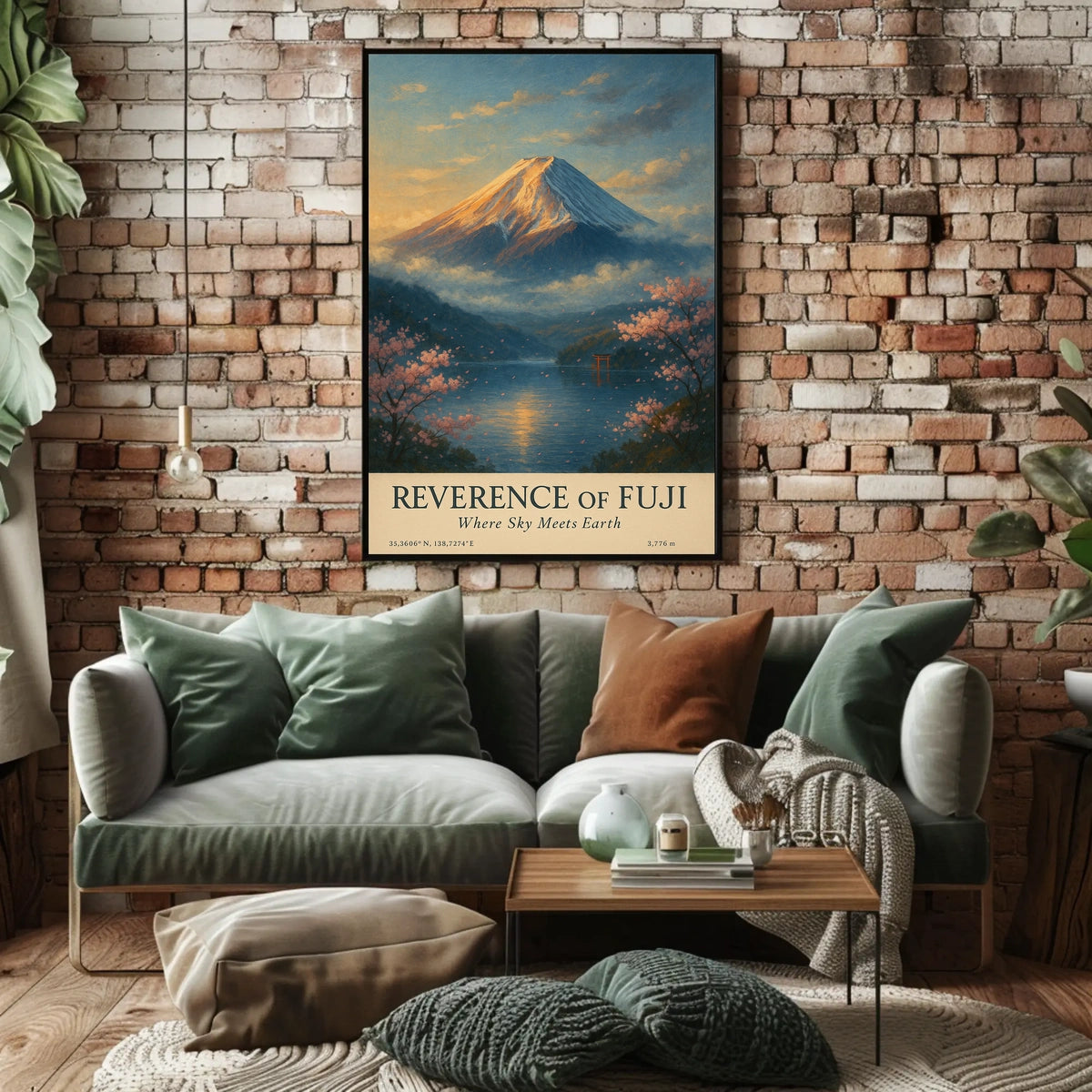 Reverence of Fuji Poster