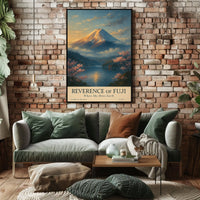 Reverence of Fuji Poster