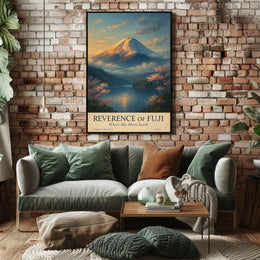Reverence of Fuji Poster