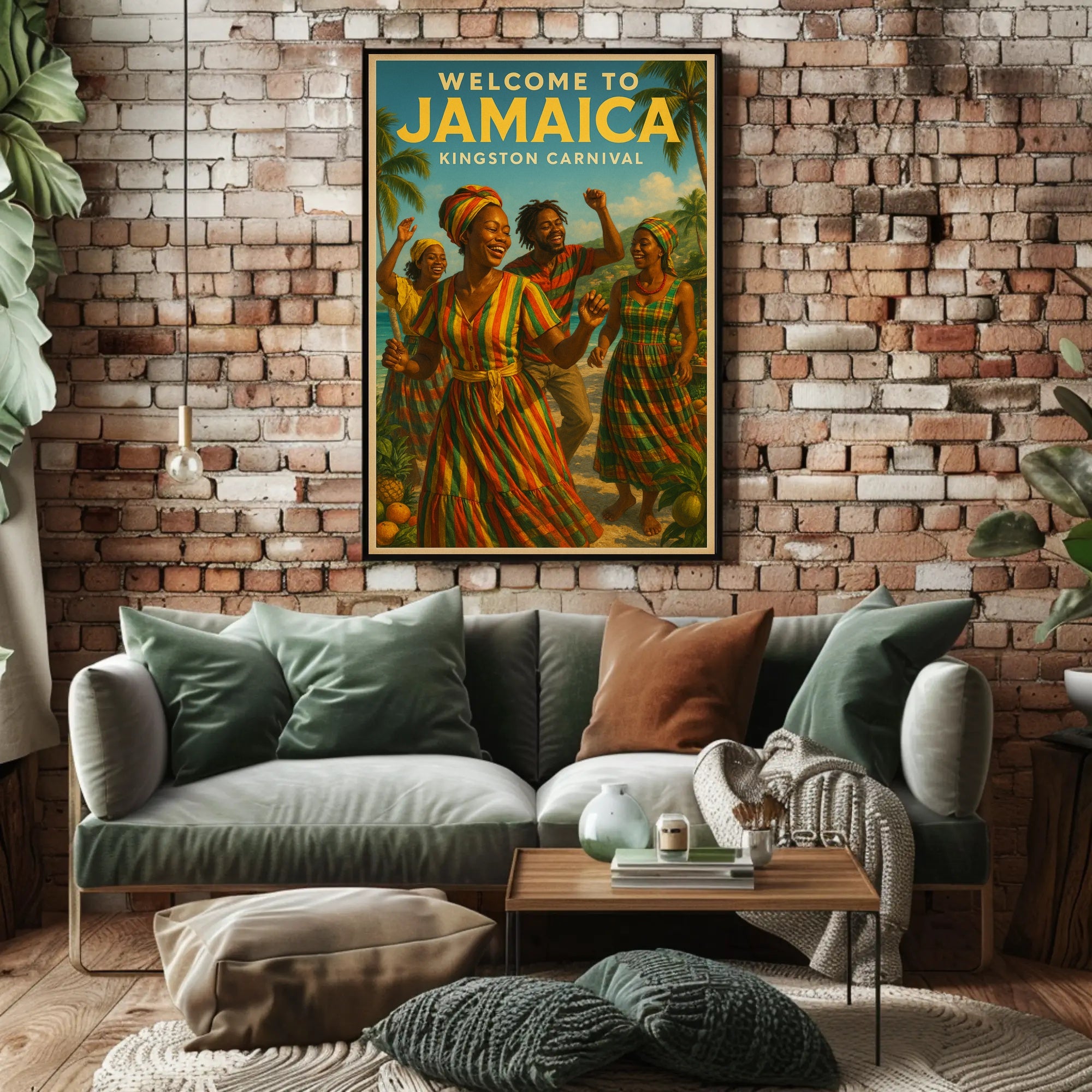 Welcome to Jamaica Carnival Poster
