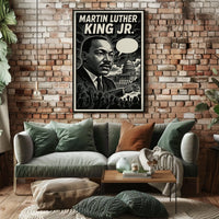 Martin Luther King Jr. Icon Of Civil Poster