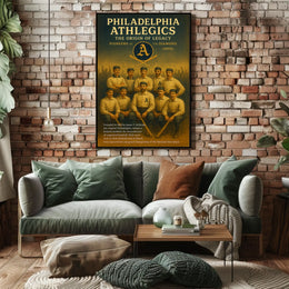 Philadelphia Athletics The Origin Of Poster