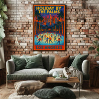Holiday By The Palms Poster