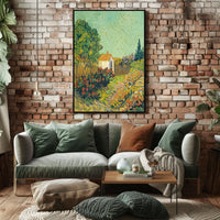 Vibrant Garden Landscape Poster