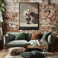 Elegant Floral Still Life Poster