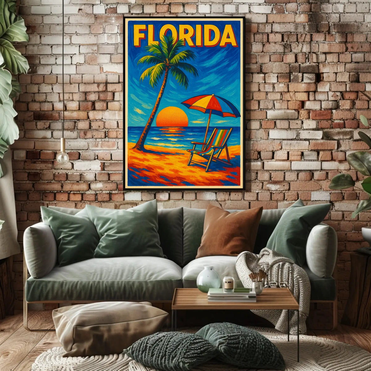 Florida Sunset Poster