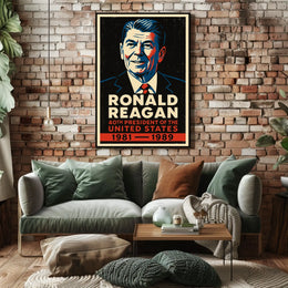 Ronald Reagan 40Th President Poster