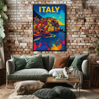 Vibrant Italy Poster