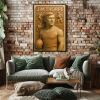 Jim Thorpe Tribute Poster