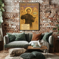 Saint John Bosco Poster PosterGoat