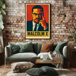Malcolm X Poster