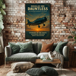 Douglas SBD Dauntless Poster