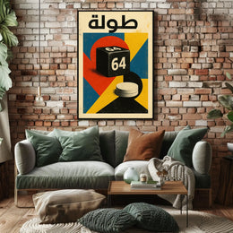 Backgammon Artistry Poster