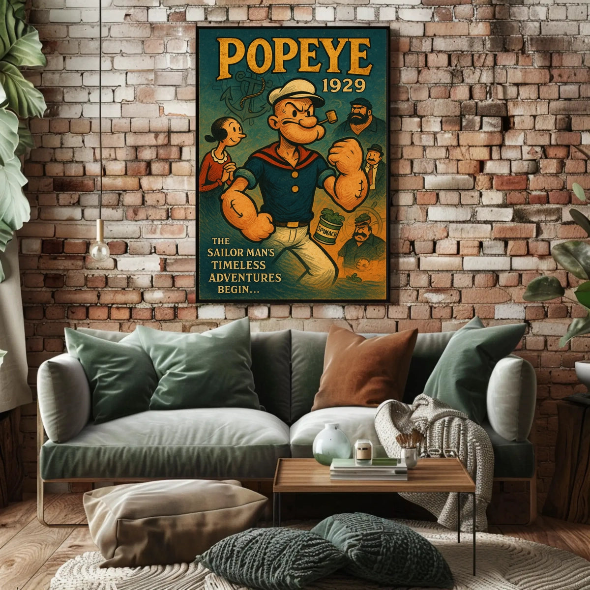 Popeye 1929 Art Poster POP-133
