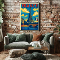 France Travel Poster