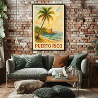 Puerto Rico Scenic Poster