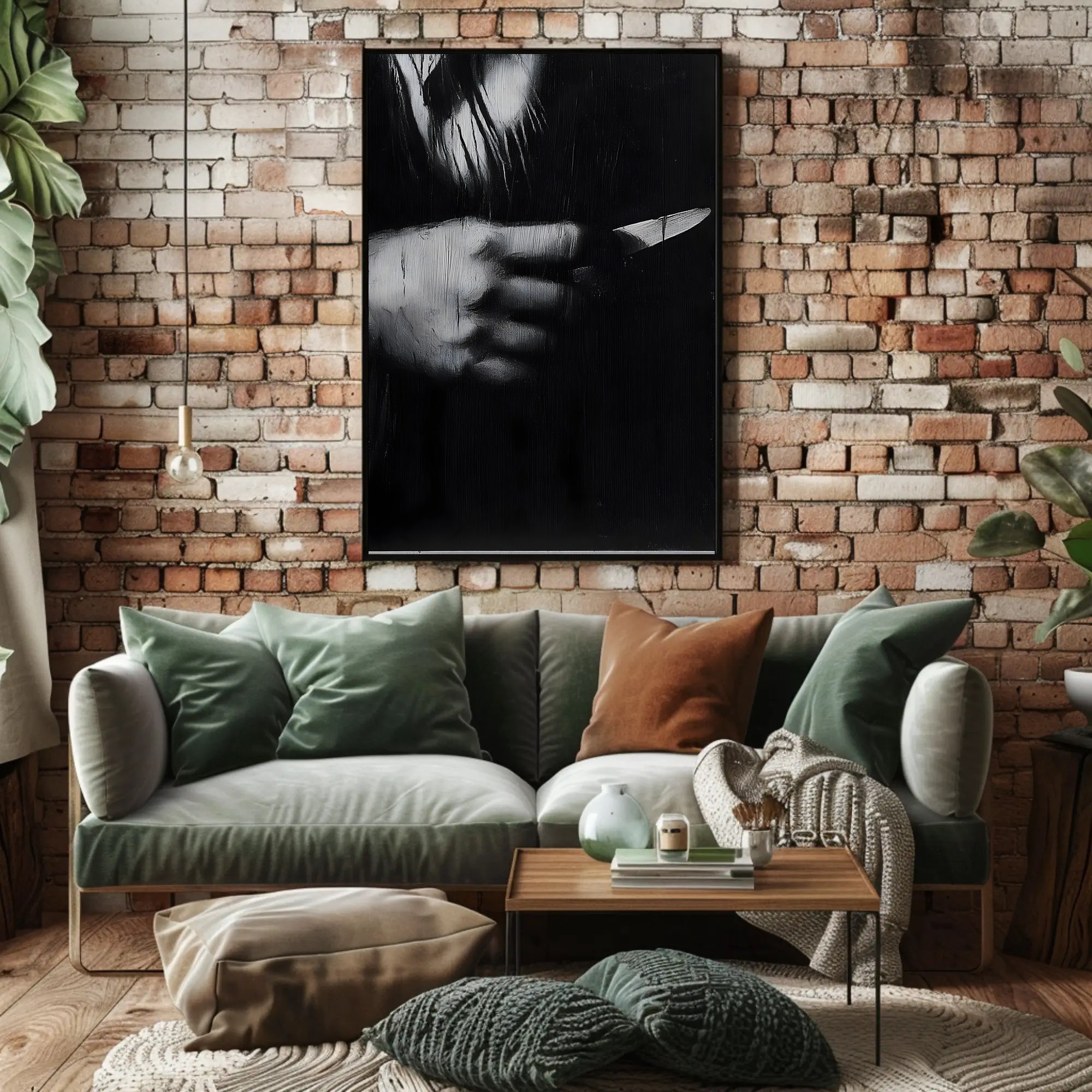 Knife Grip Art Print: Abstract or Artistic Poster PosterGoat