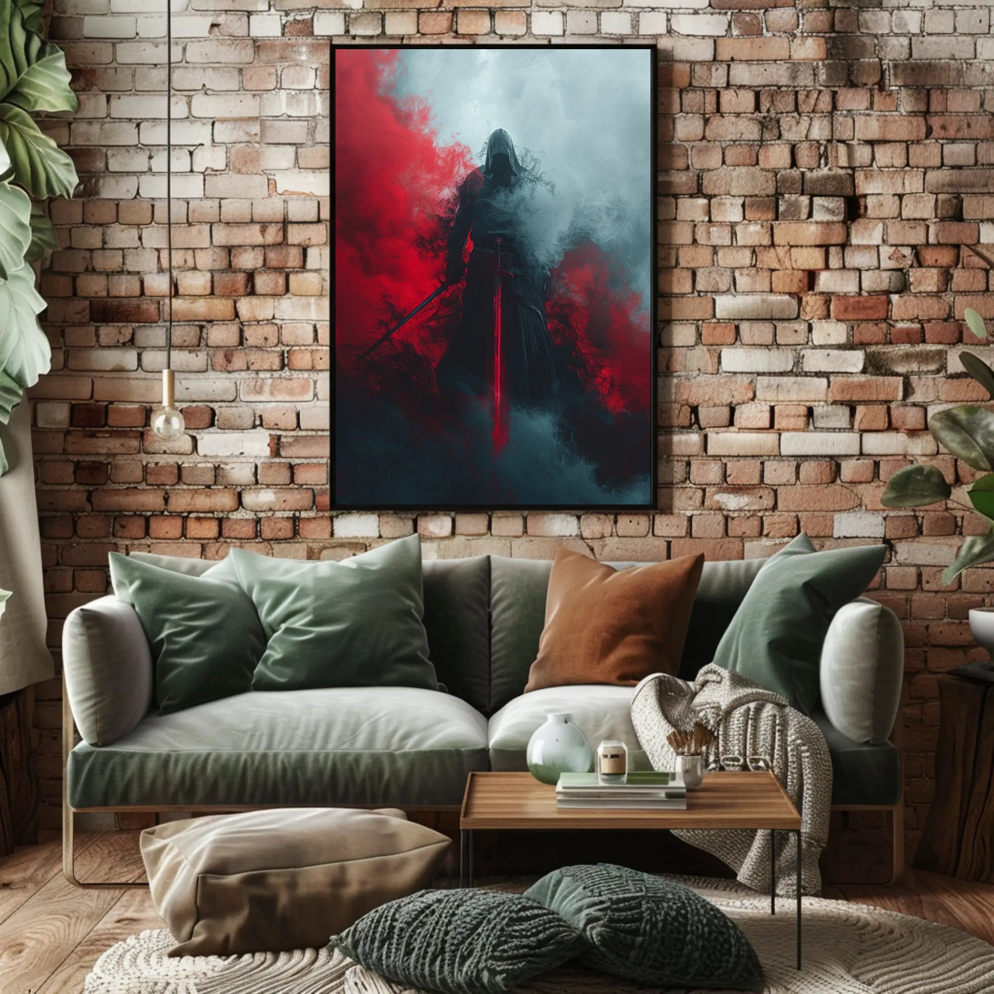 The Enigmatic Warrior Poster PosterGoat