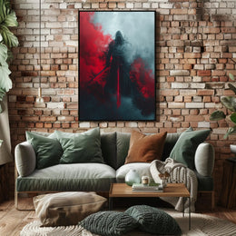 The Enigmatic Warrior Poster PosterGoat
