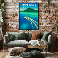 Bora Bora Paradise Poster